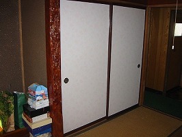 ふすまの張替え