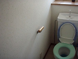 手すりの取り付け(トイレ)