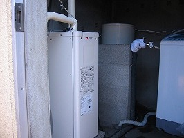 給湯器の取替え